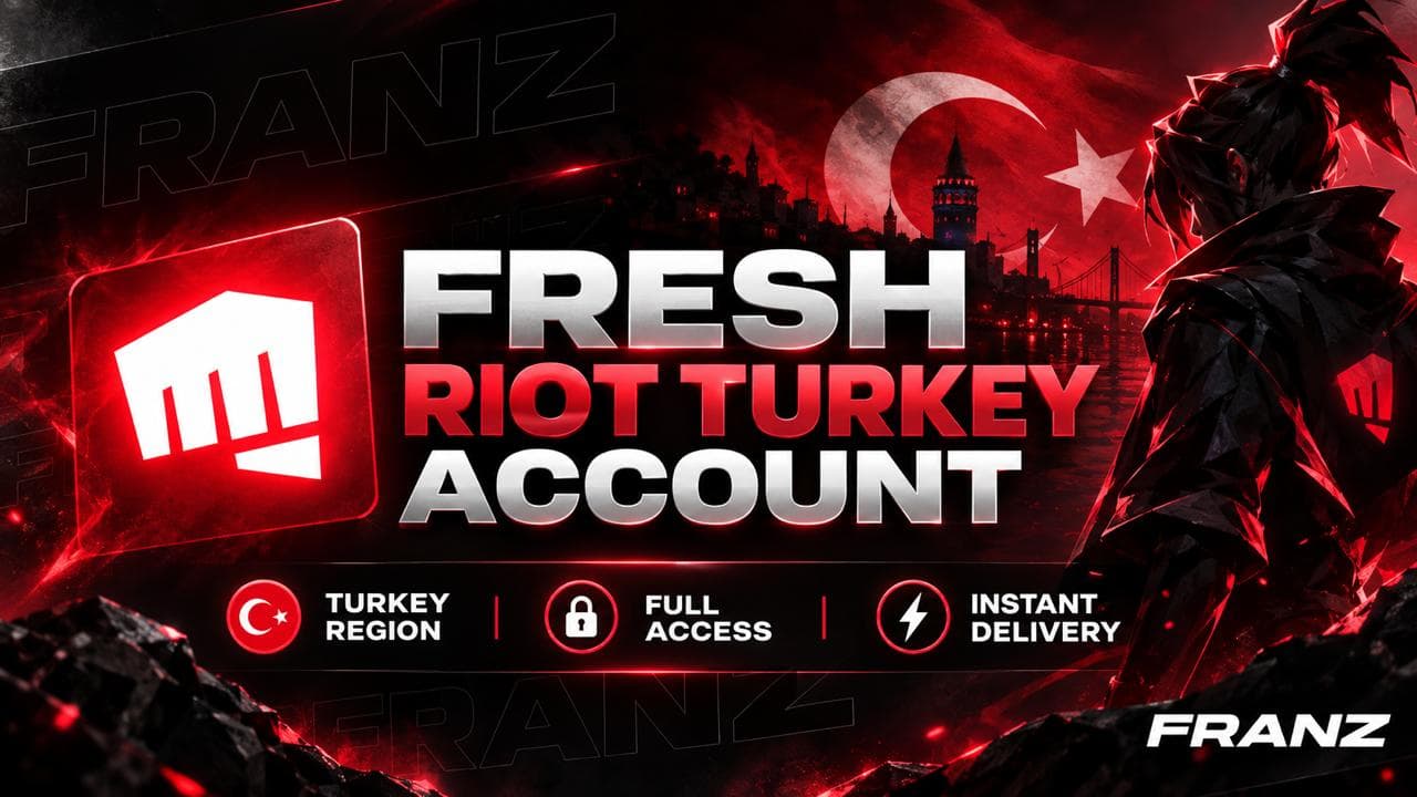 Fresh Riot Turkey account