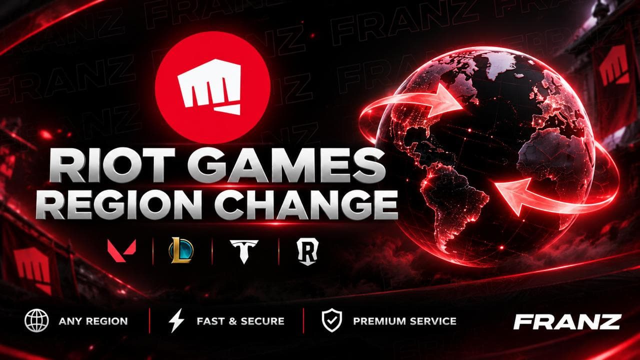 Riot Games region change