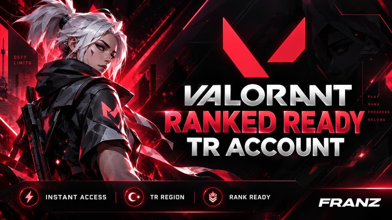 Valorant ranked ready TR account